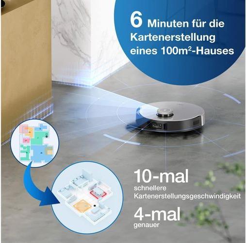 Image du produit Ecovacs Deebot X1 Omni (Robot d'aspiration et de nettoyage)