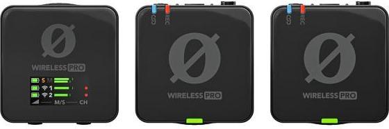 Produktbild RØDE Wireless Pro Mikrofon-Set mit Handadapter und Windschutz Schwarz