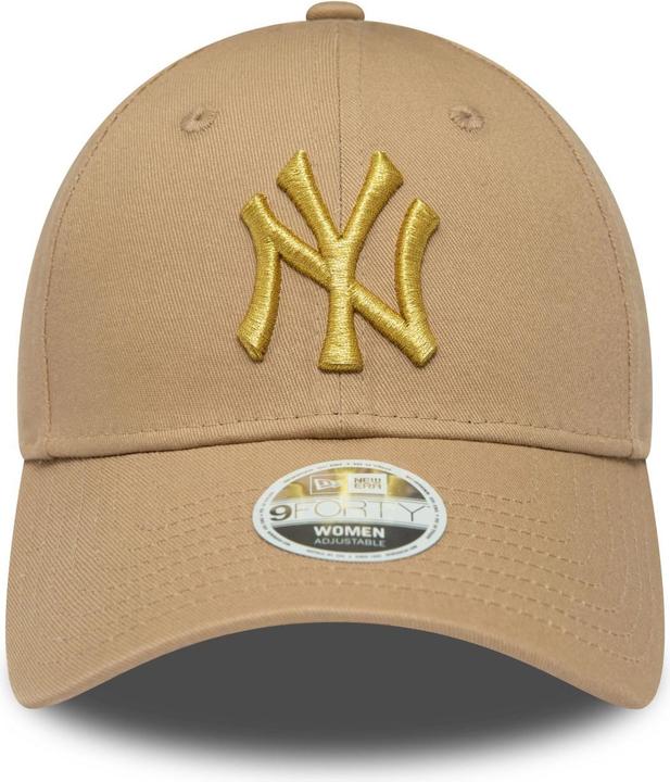 Produktbild New Era 9Forty Damen Cap - Metallic New York Yankees Camel