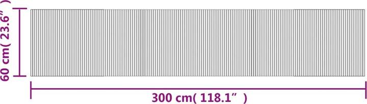 Actual product image VidaXL Katlina (60 x 300 cm)