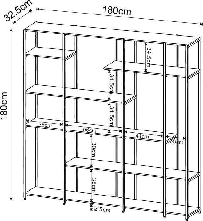 Actual product image En.Casa Lumparland (180 x 180 x 32.5 cm)