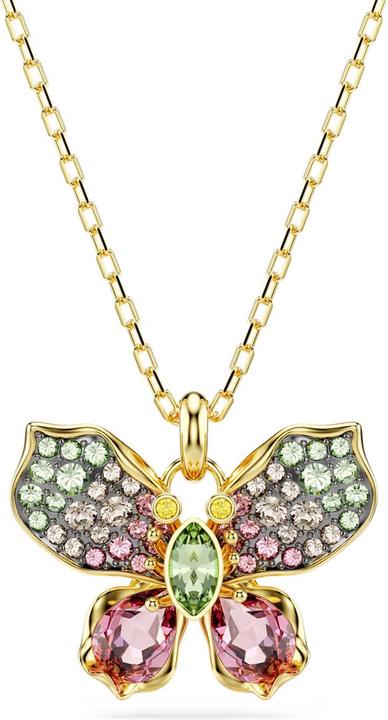 Produktbild Swarovski Idyllia Halskette Verschiedene Schliffe Pavé Schmetterling Mehrfarbig (Swarovski Metall)