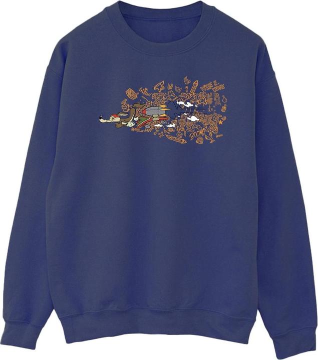 Image du produit Looney Tunes - Sweat ACME DOODLES WILE E COYOTE - Homme (XXL)