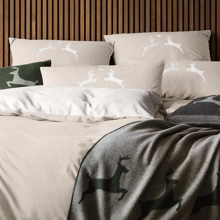 Produktbild Elegante Alpenchic Hirsche (Duvetbezug, 155x220 cm + 80x80 cm)