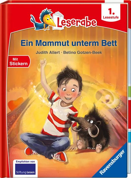 Produktbild Ravensburger Leserabe - 1. Lesestufe: Ein Mammut unterm Bett (Deutsch, Judith Allert, 2023)