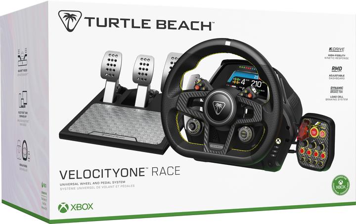 Productafbeelding Turtle Beach Velocity One Race-stuur en pedaalsysteem (PC, Xbox One X, Xbox One S)