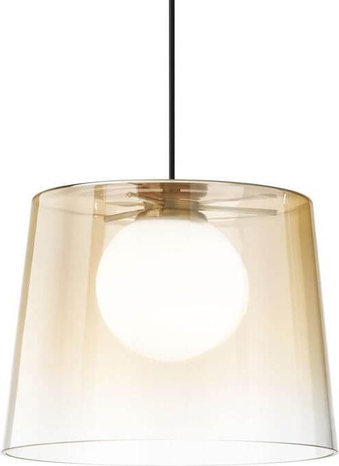 Actual product image Ideal lux FADE G9 pendant light ⌀270mm dimmable amber warm white 271316 (G9, 370 lm)
