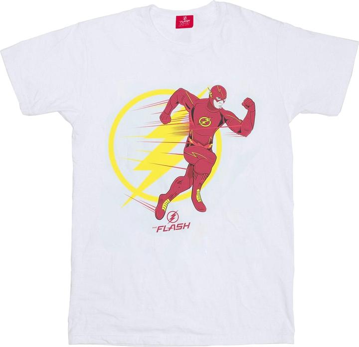Immagine prodotto The Flash Running Emblem Maglietta Ragazzi (152, 158)
