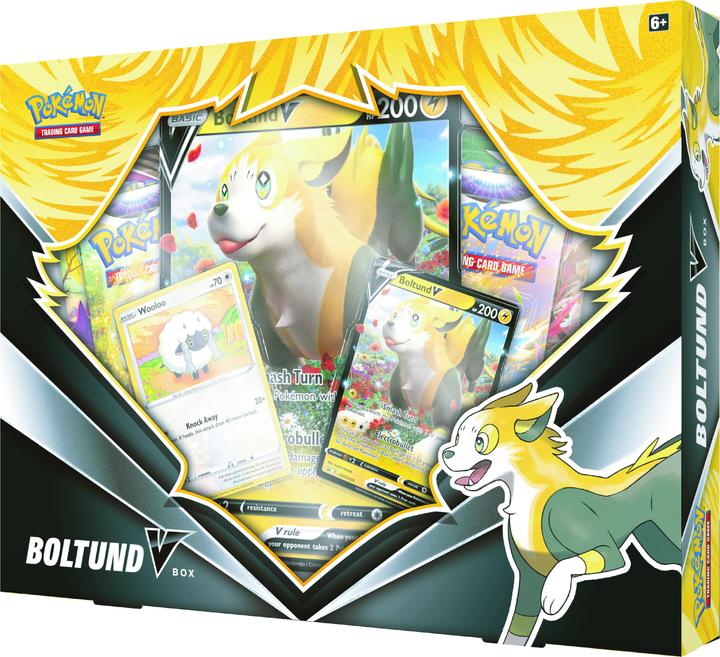Immagine prodotto Pokémon Pokemon TCG Boltund V-Box (Inglese, Box Set e Collezione)
