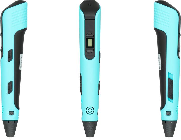 Actual product image Monox 3D pen Big Pack, starter set incl. filaments, silicone mat, template booklet - blue