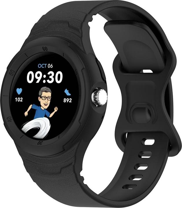 Produktbild Techsuit - Watchband (W066) - Google Pixel Watch / Watch 2 / Watch 3 41mm - Black (Silikon, Watch 2)
