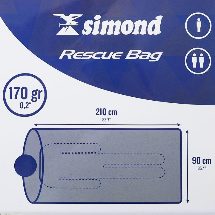Actual product image Simond rescue bag alpinism 145795