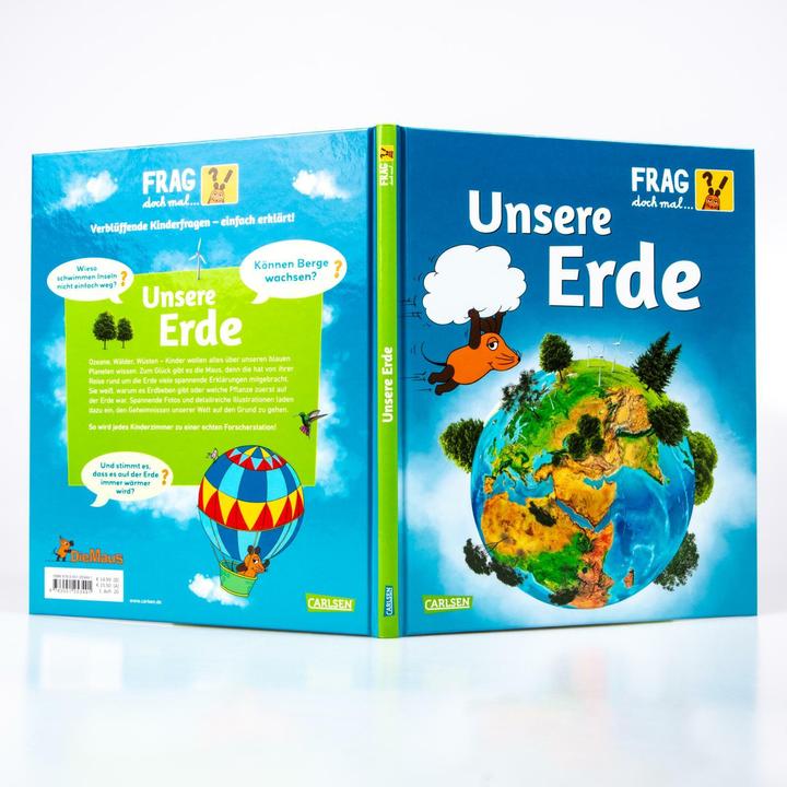 Actual product image Frag doch mal... die Maus!: Unsere Erde (German, Sylvia Englert, 2020)