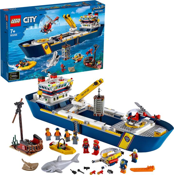 Produktbild LEGO Meeresforschungsschiff (60266, LEGO City)