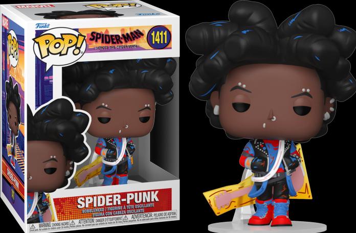 Immagine prodotto Funko Spiderman Across the Spider-Verse POP! figura in vinile Spider-Punk(UN) 9 cm