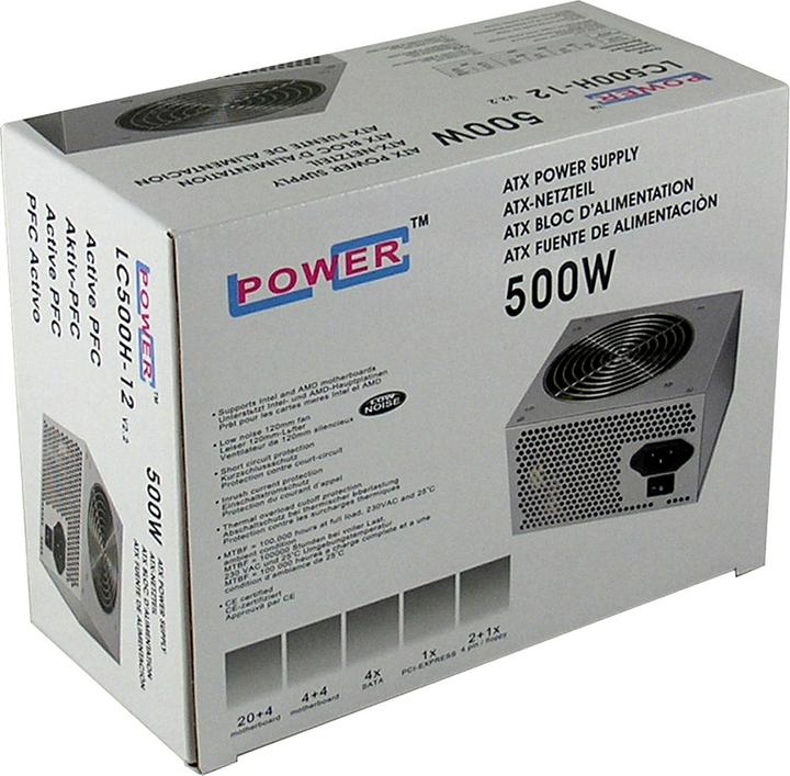 Actual product image LC-Power Office Series - LC500H-12 V2.2 (500 W)