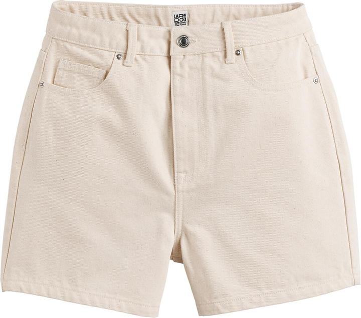 La Redoute Collections Jeansshorts mit hohem Bund