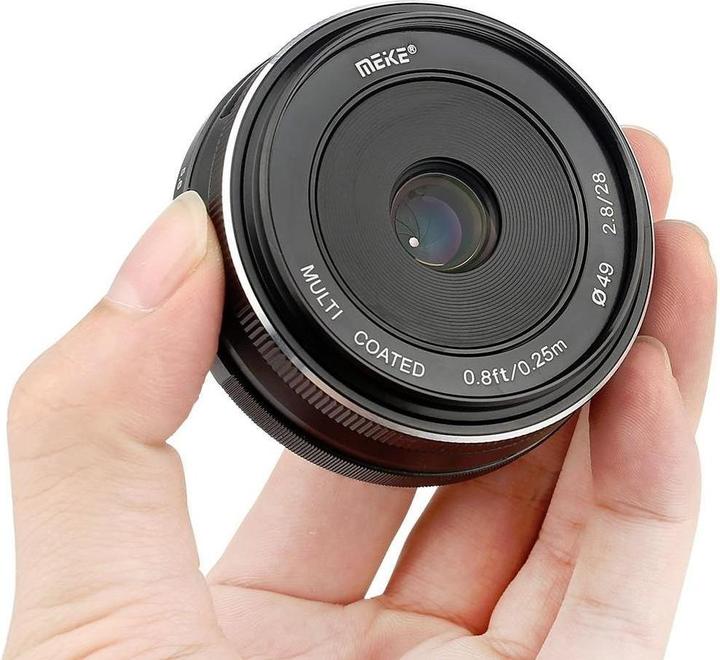Image du produit Meike 28mm f/2.8 Canon EF M (Canon EF-M, APS-C / DX)