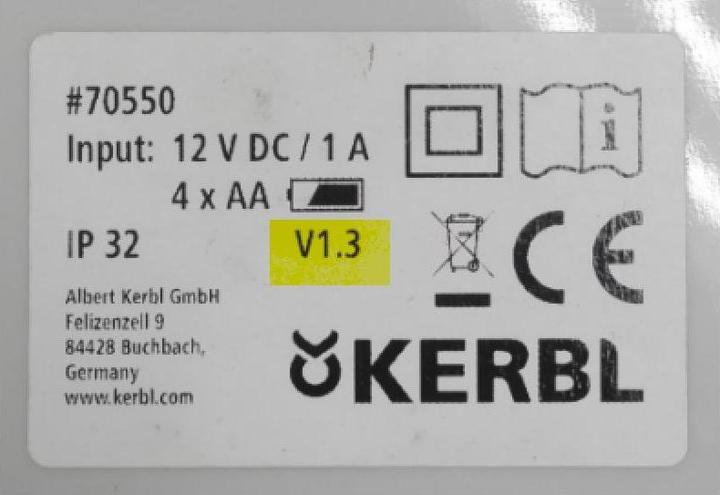 Produktbild Kerbl 70556 Solar-Akku-Set für automatische Hühnertür ab Version 1.3, Solarmodul