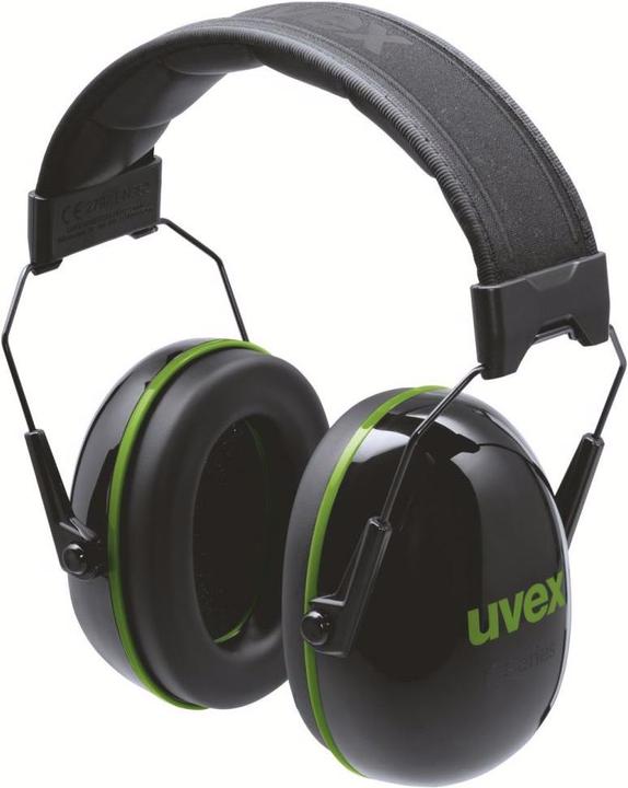 Produktbild Uvex Safety Kapselgehörschutz K10 schwarz, grün SNR 30 dB Grösse L, M, S (1 x)
