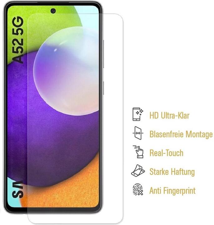 Produktbild Protectorking 4x Premium Displayschutzfolie 3D KLAR (4 Stück, Samsung Galaxy A52)