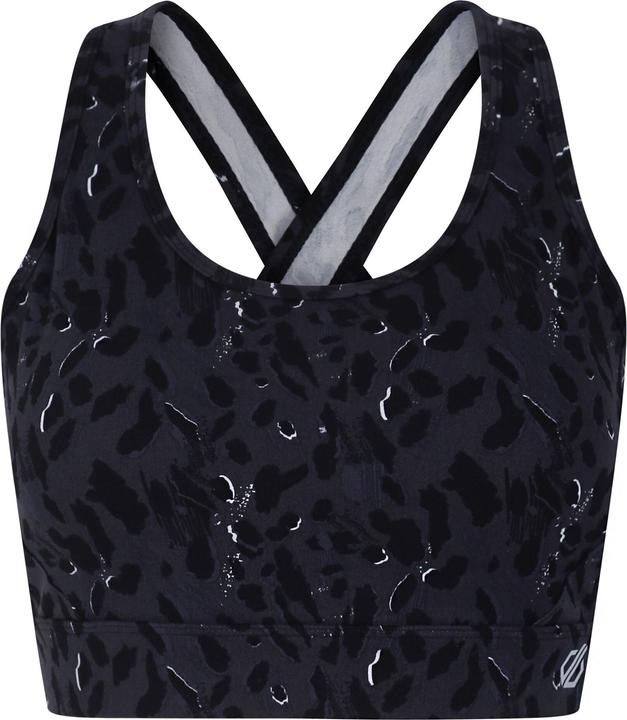 Actual product image Dare2b Womens/Ladies Swift II Animal Print Sports Bra (L)