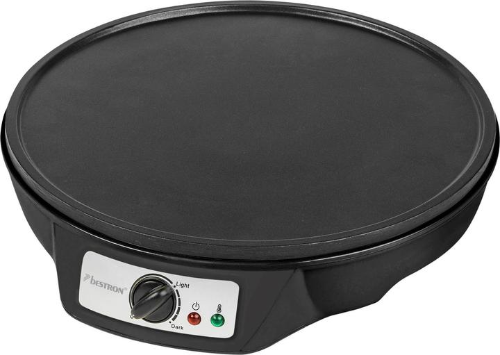 Produktbild Bestron Crêpes Maker im Retro Design, für Crepes mit Ø 30 cm, inkl. Teigverteiler & Crêpes-Wender, m