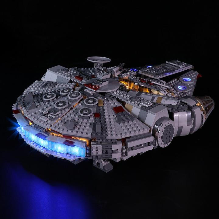 Actual product image BrickBling LED Licht Set für LEGO Millennium Falcon (75257)