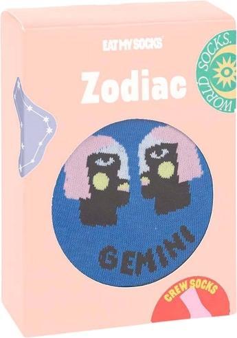 Image du produit Eat My Socks Chaussettes de signe astrologique Gémeaux (Taille unique)