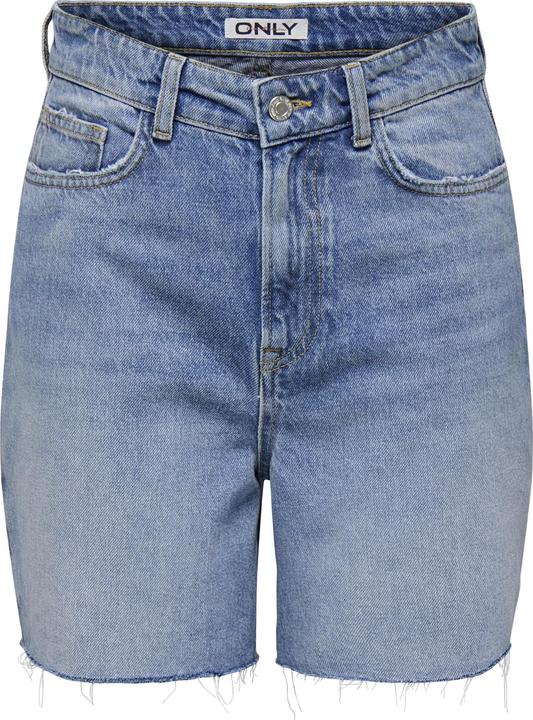 Only ONLZITA Hohe Taille Normal geschnitten Jeans-Shorts Jeans-Shorts