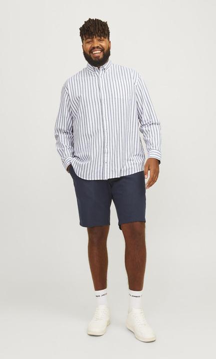 Actual product image Jack & Jones Jjeoxford Shirt L/S S21 Noos Pls (XXL)