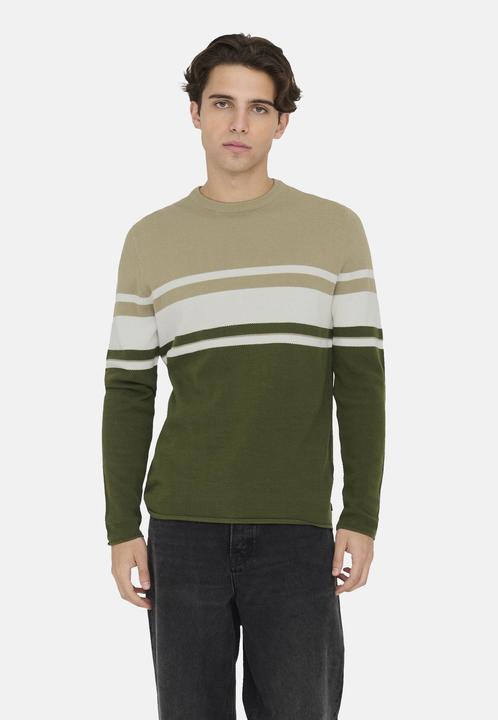 Image du produit Only & Sons Onsniguel Reg 12 Stripe Crew Knit (XXL)