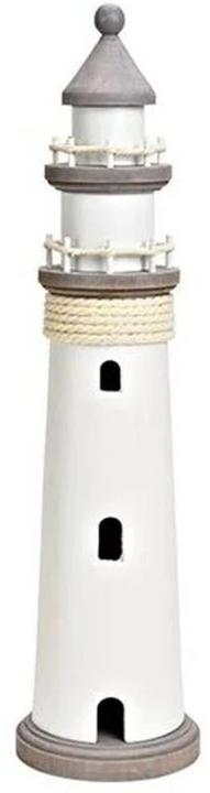 Image du produit G. Wurm Présentoir phare 48 cm, blanc/gris (12 x 48 cm)