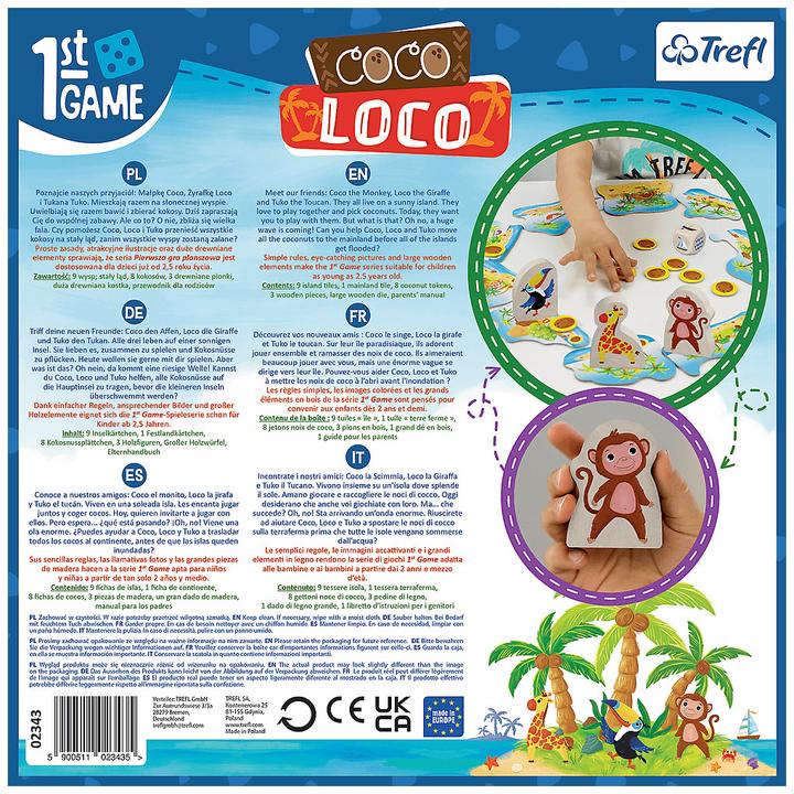 Immagine prodotto Trefl Gra Coco Loco (Tedesco, Francese, Italiano, Inglese)