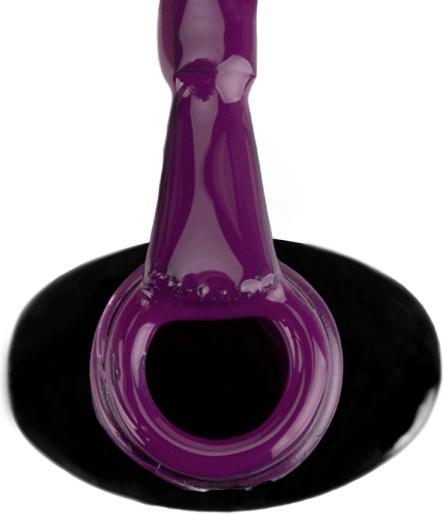 Actual product image Maliva Gel lacquer 064 UV/LED (Purple, Gel-Effect Nail Polish)