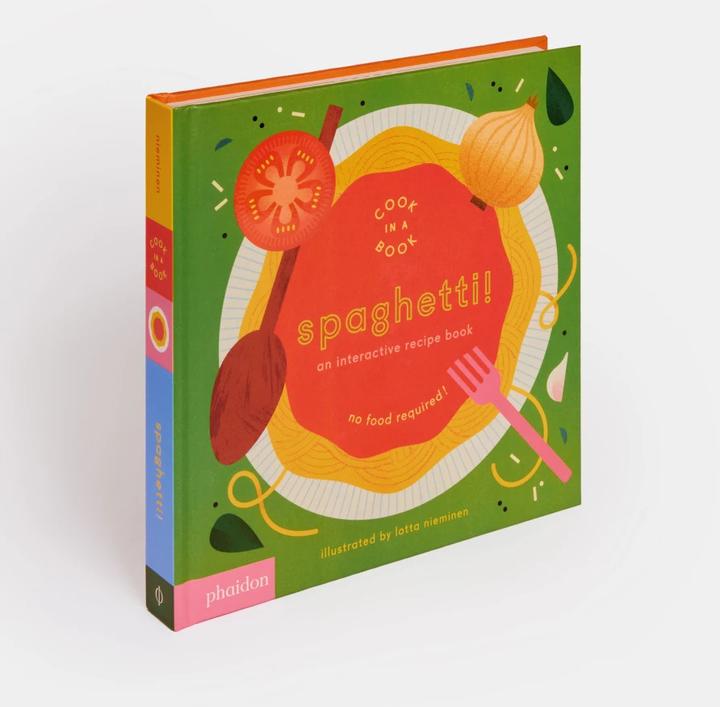 Actual product image Spaghetti! An Interactive Recipe Book (English, Nieminen Lotta, 2023)