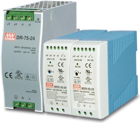 Actual product image Planet Din-Rail Power Supply PWR-60-24 60 watts (Power supply)