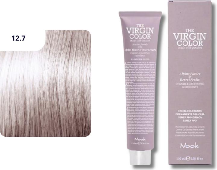 Immagine prodotto Nook Tintura per capelli Virgin Colour (12,7 Super sbiancante Sandy)