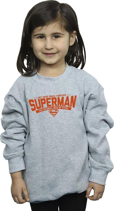 Produktbild Superman Hero Dad Sweatshirt Mädchen (128)