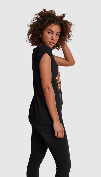 Actual product image Merchcode Ladies Bob Marley Lion Face Tee (XS)