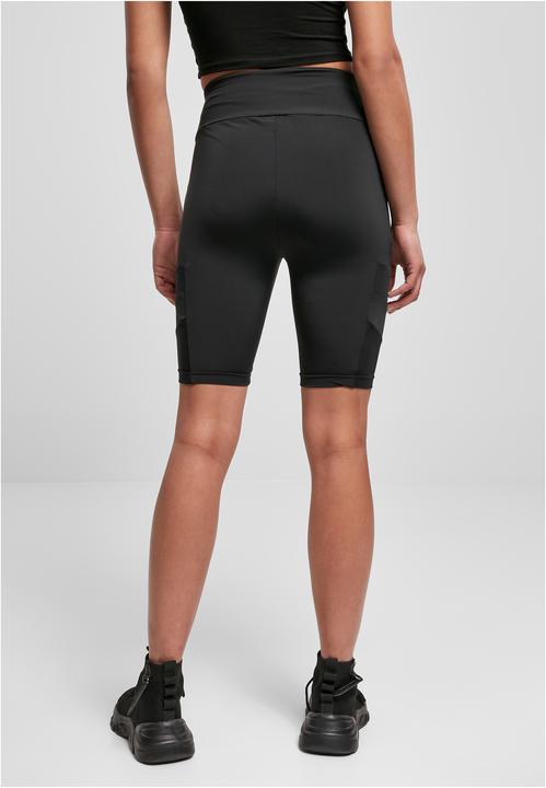 Immagine prodotto Urban Classics Pantaloncini da ciclismo Tech Mesh a vita alta da donna (XS)