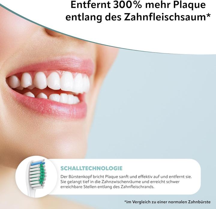 Produktbild Ora-Care Ersatzbürsten Standard kompatibel mit Philips (8er Pack) Weiss (8 x)