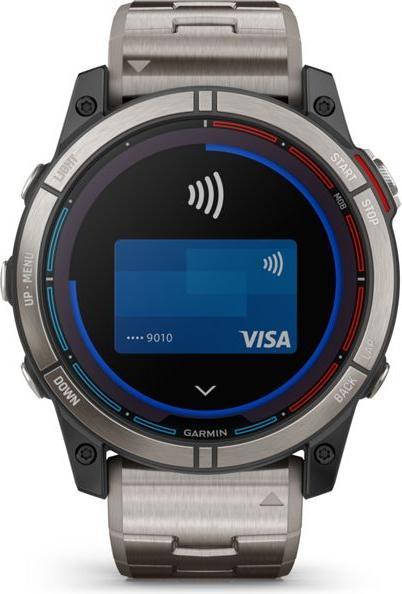 Image du produit Garmin quatix 7X Sapphire Solar Titan" GPS Marine Smartwatch (51 mm)