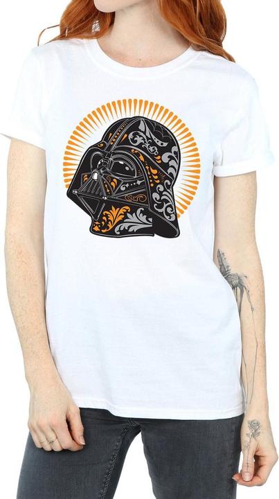 Immagine prodotto Star Wars Darth Vader Dia De Los Muertos Maglietta Ampia Donna (L)