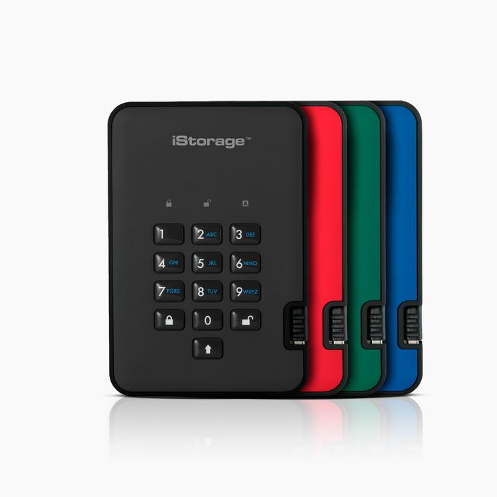 Produktbild iStorage diskAshur2 SSD 16TB - Red (16000 GB)