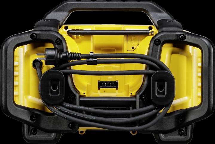 Actual product image DeWalt DCR027QW Rechargeable and mains radio (FM, DAB+, Bluetooth)
