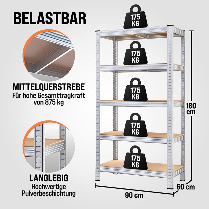 Produktbild Monzana Lagerregal