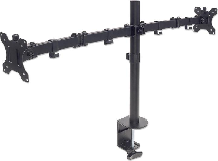 Image du produit Manhattan Bras de moniteur de table pour deux écrans 33 813 (Tables, 32")