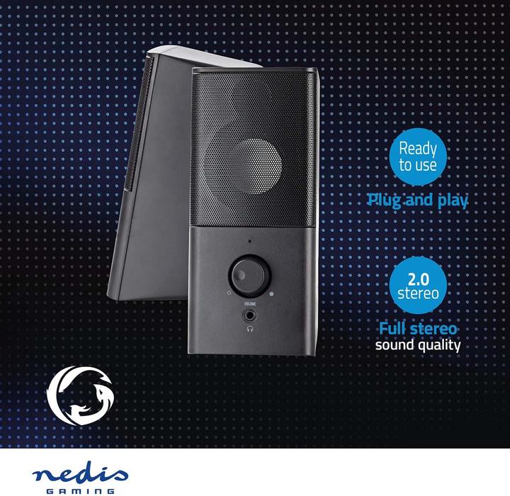 Immagine prodotto Nedis Altoparlante da gioco GSPR10020BK