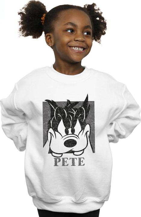 Actual product image Disney Girls Pete Cropped Head Sweatshirt (152, 158)